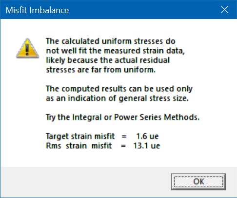 Calculation check